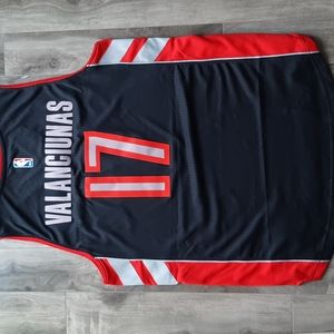 Toronto Raptors Jonas Valanciunas Jersey Black